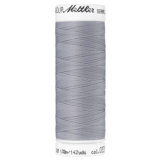 Fil à coudre Seraflex pour coutures élastiques (0331) | 130 m | Mettler – gris clair, 