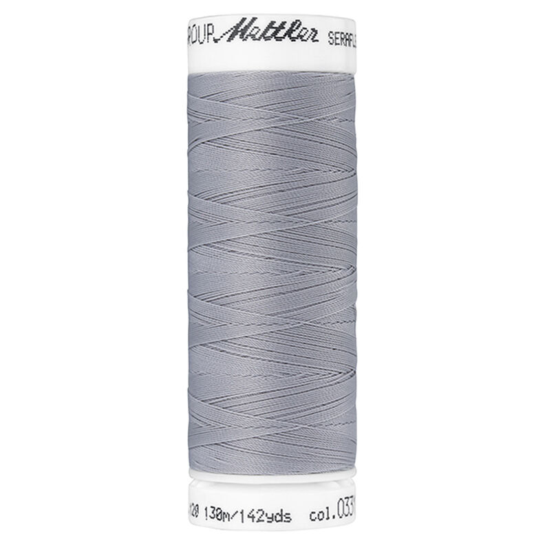 Fil à coudre Seraflex pour coutures élastiques (0331) | 130 m | Mettler – gris clair,  image number 1