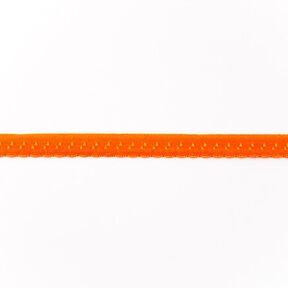 Bande à border élastique Dentelle [12 mm] – orange, 