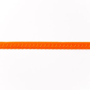 Bande à border élastique Dentelle [12 mm] – orange, 