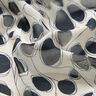 Chiffon cercles abstraits – blanc/noir,  thumbnail number 2