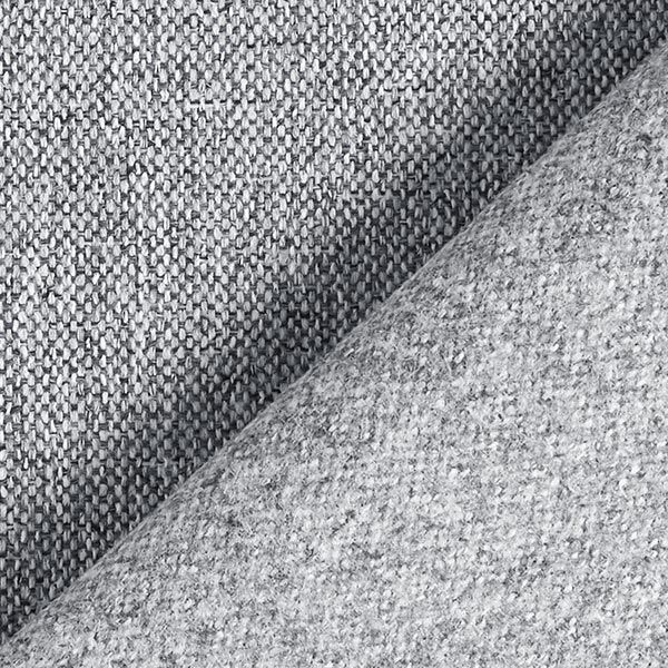 Tissu d’ameublement subtilement chiné – gris bleu,  image number 3