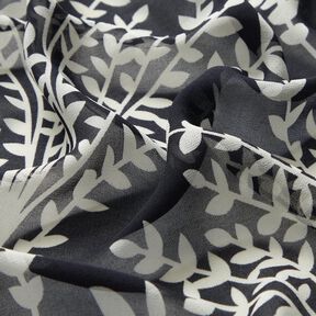Chiffon grandes branches – noir/blanc, 