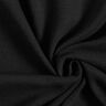 Mini Jersey de coton gaufré uni – noir,  thumbnail number 1