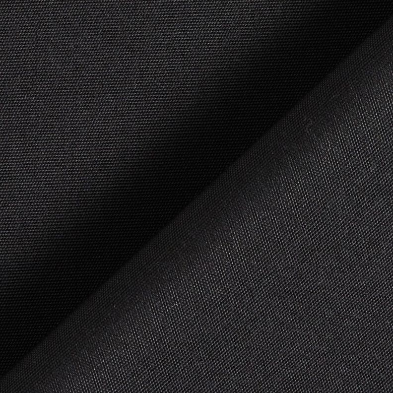 Tissu d’extérieur Canvas Uni – noir,  image number 3