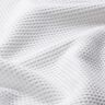 Tissu éponge/Nid d’abeille Uni – blanc,  thumbnail number 3