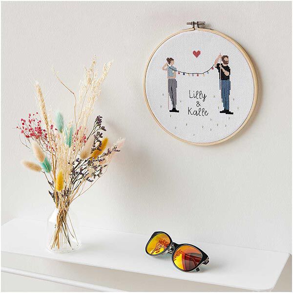 Kit broderie Girlfriend & Boyfriend | Rico Design, image number 3
