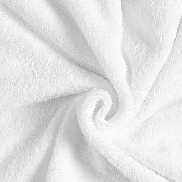 Tissu éponge – blanc,  image number 1