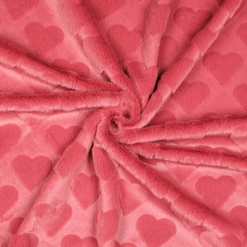 Fourrure synthétique Cœurs | Poppy Fabrics – mauve, image number 3