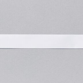 Ruban de satin [15 mm] – blanc, 