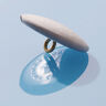 Bouton réfléchissant – argent,  thumbnail number 3