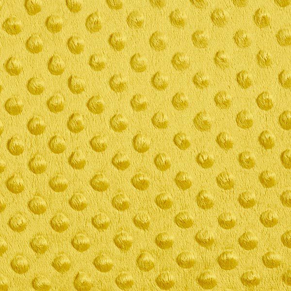 Polaire douillet points en relief – jaune curry – Échantillon,  image number 1