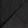 Tissu pour manteau magnifiques fleurs – noir,  thumbnail number 4