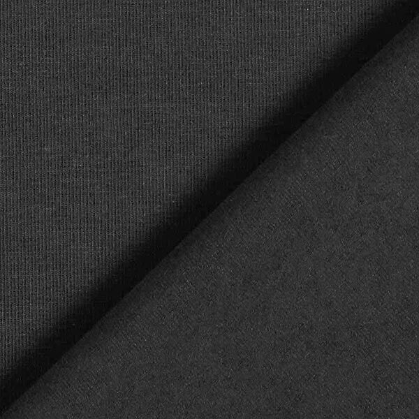 Jersey coton Medium uni – noir,  image number 5