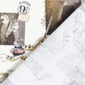 Cretonne Tissu sous licence «Harry Potter» Souvenirs | Warner Bros. – beige clair,  thumbnail number 4