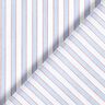 Tissu en coton Rayures bicolores – blanc/bleu clair,  thumbnail number 4