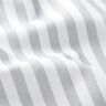 Tissu de décoration Semi-panama rayures verticales – gris clair/blanc,  thumbnail number 2