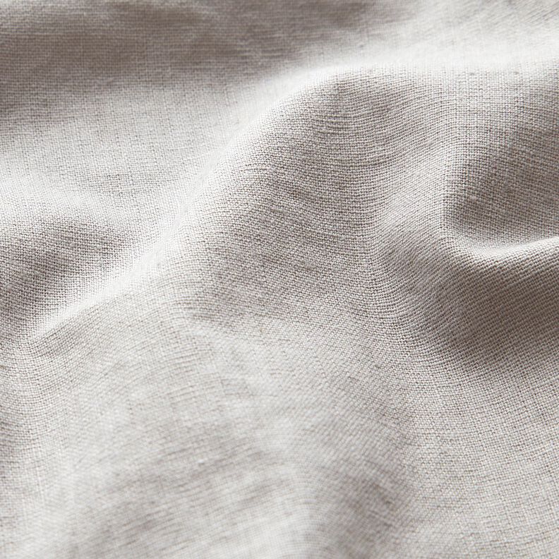 Lin et coton mélangé lavé – gris clair,  image number 2