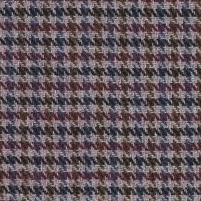 Tissu pour manteau Mélange de laine petit pied-de-poule – merlot/argent, 