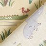 Popeline coton Baignade des animaux de la jungle – vert pastel,  thumbnail number 4