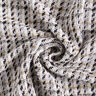 Tissu brut pour manteau Carreaux à fil scintillant – blanc/beige,  thumbnail number 4