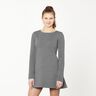 Molleton coton léger chiné – gris foncé,  thumbnail number 6