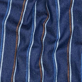 Jeans Rayures tissées | Poppy Fabrics – indigo, 