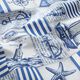 Coton enduit maritime – bleu acier/nature,  thumbnail number 2