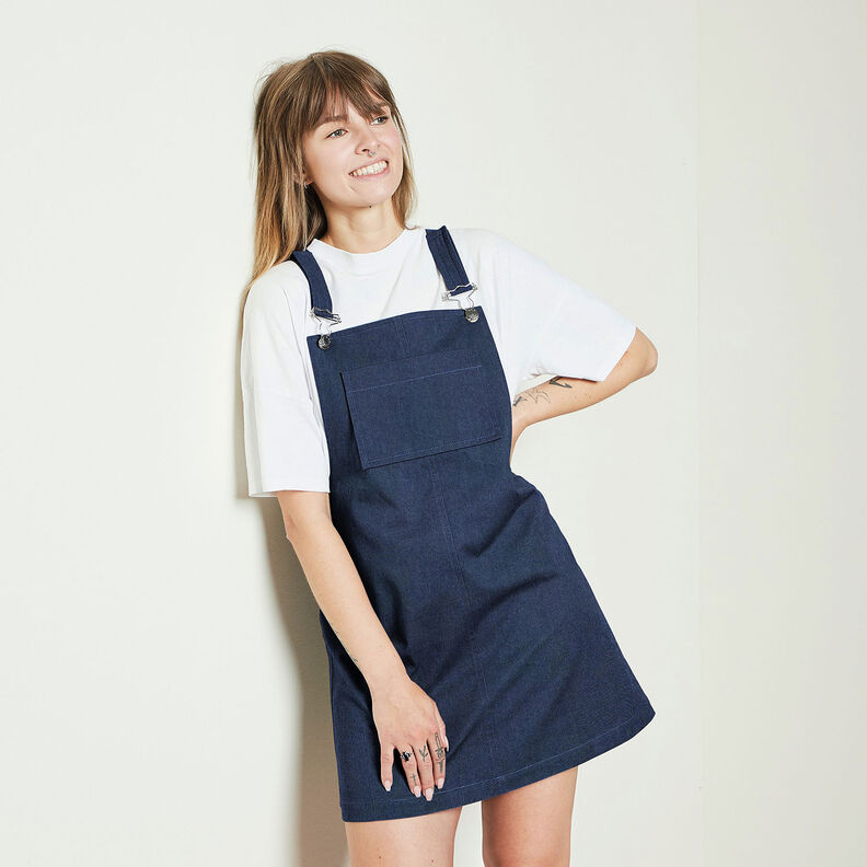 Denim de coton épais – bleu marine,  image number 6