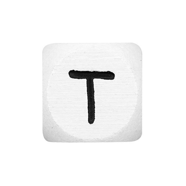 Lettres alphabet en bois T – blanc | Rico Design,  image number 1