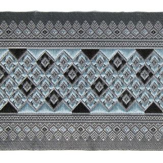 Galon Jacquard Ikat – gris, 
