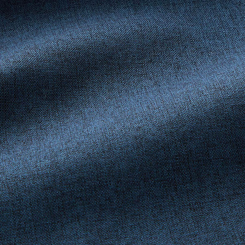 Tissu de revêtement Chiné uni – bleu marine,  image number 2