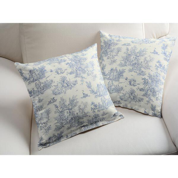 Tissu en coton Mini Pastorale 280 cm – bleu – Échantillon,  image number 5