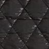Tissu matelassé Losanges légèrement brillants – noir,  thumbnail number 1