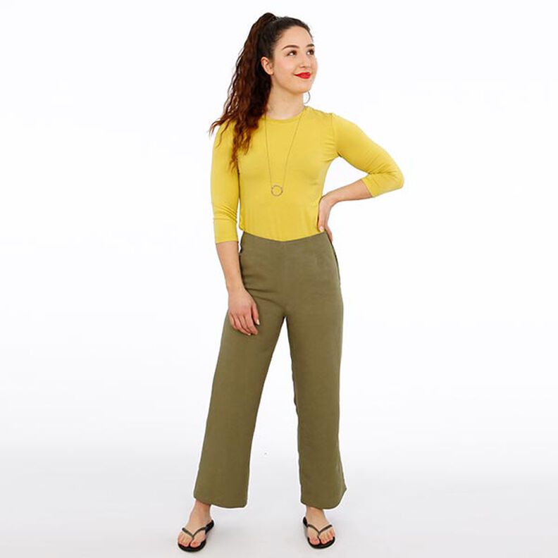 FRAU ELENA - Pantalon simple à jambe droite, Studio Schnittreif | XS - XXL,  image number 5