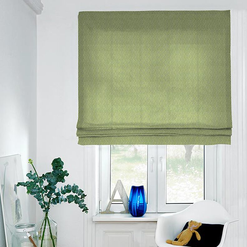 Tissu en coton Cretonne Zigzag ethnique – vert,  image number 5