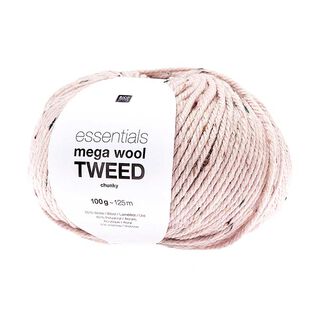 Essentials Mega Wool Tweed Chunky| Rico Design – rosé, 