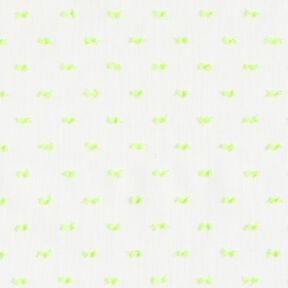 Batiste Dobby fluo – blanc/jaune fluo, 