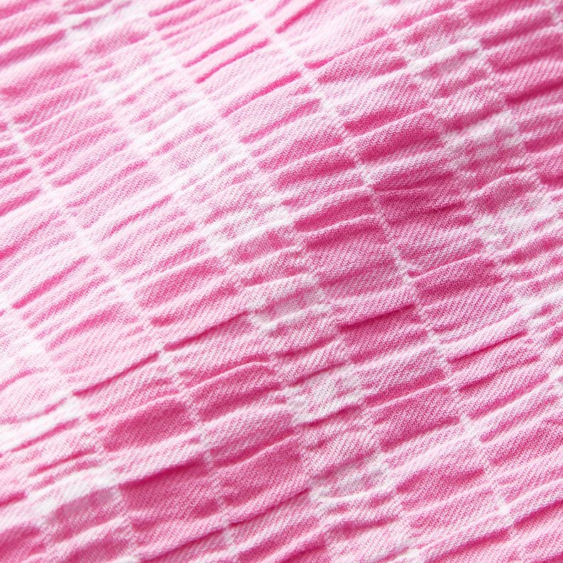 Seersucker Rayures mixtes – rose/blanc, image number 6