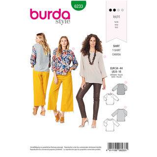 Haut, Burda 6233 | 34 - 44, 