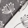 Tissu d’ameublement Jacquard Fleurs de pissenlit – gris,  thumbnail number 4