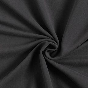 French Terry léger uni – noir, 