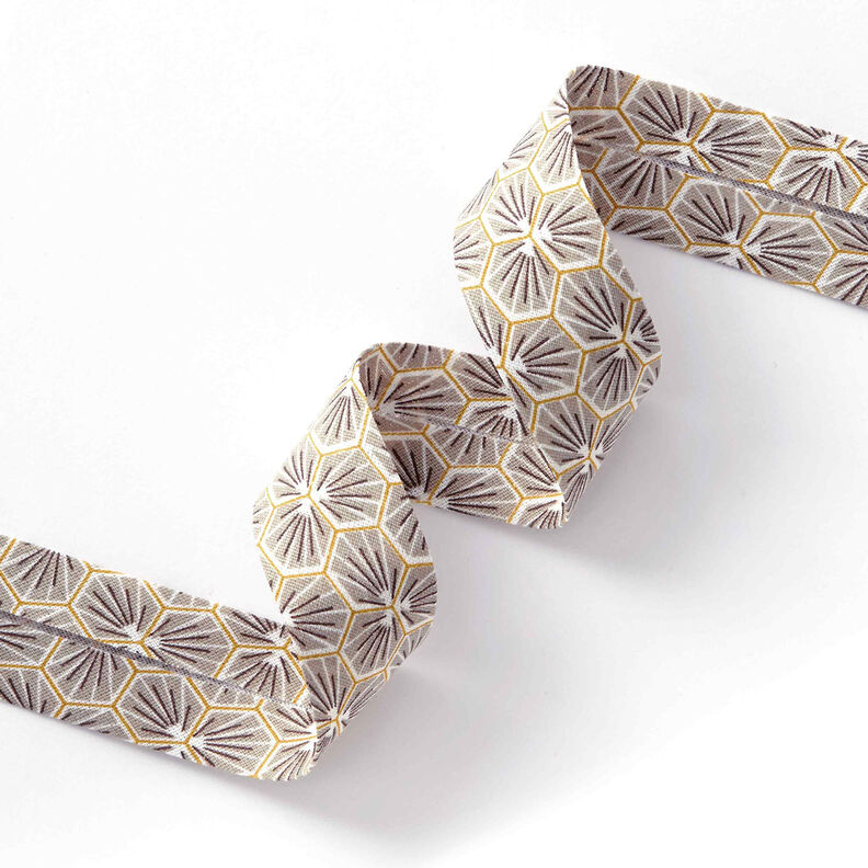 Biais Diamants [27 mm] – beige,  image number 2