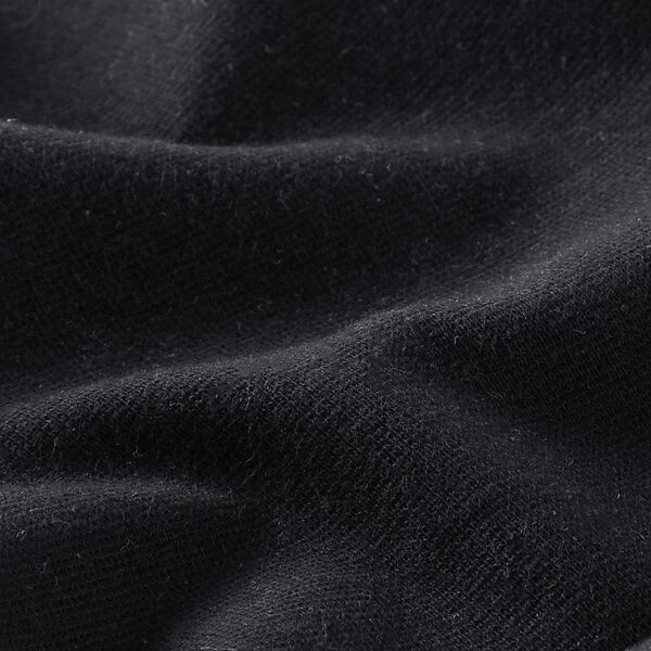 GOTS Bord-côtes coton | Tula – noir,  image number 2