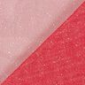Tissu tulle scintillant – rouge/argent,  thumbnail number 5