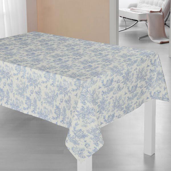 Tissu en coton Mini Pastorale 280 cm – bleu – Échantillon,  image number 6