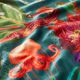 Velours décoratif Plantes exotiques – pistache,  thumbnail number 2