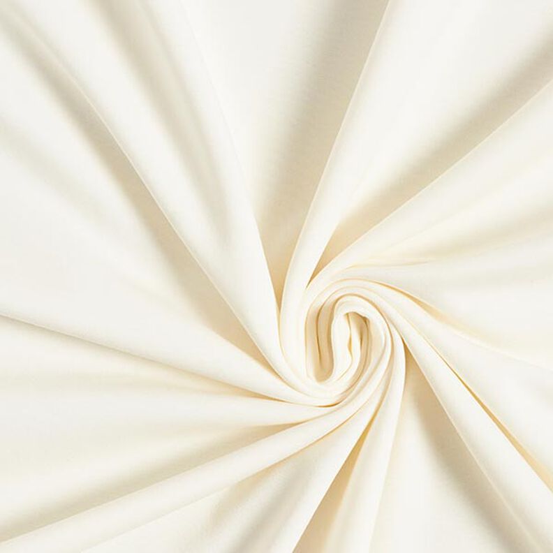 Molleton coton léger uni – écru,  image number 1