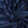 Velours stretch gaufré – bleu marine,  thumbnail number 3