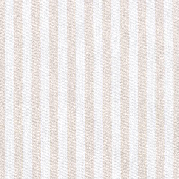 Tissu de décoration Semi-panama rayures verticales – beige clair/blanc,  image number 1